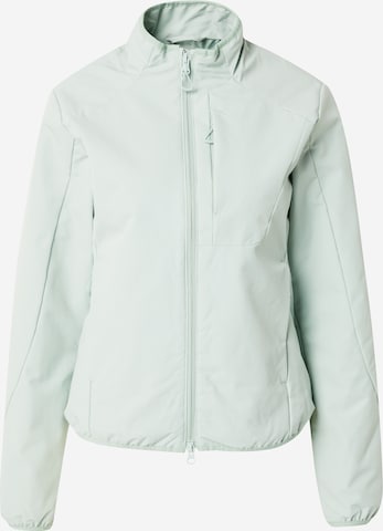 4F Urheilutakki värissä vihreä: etupuoli