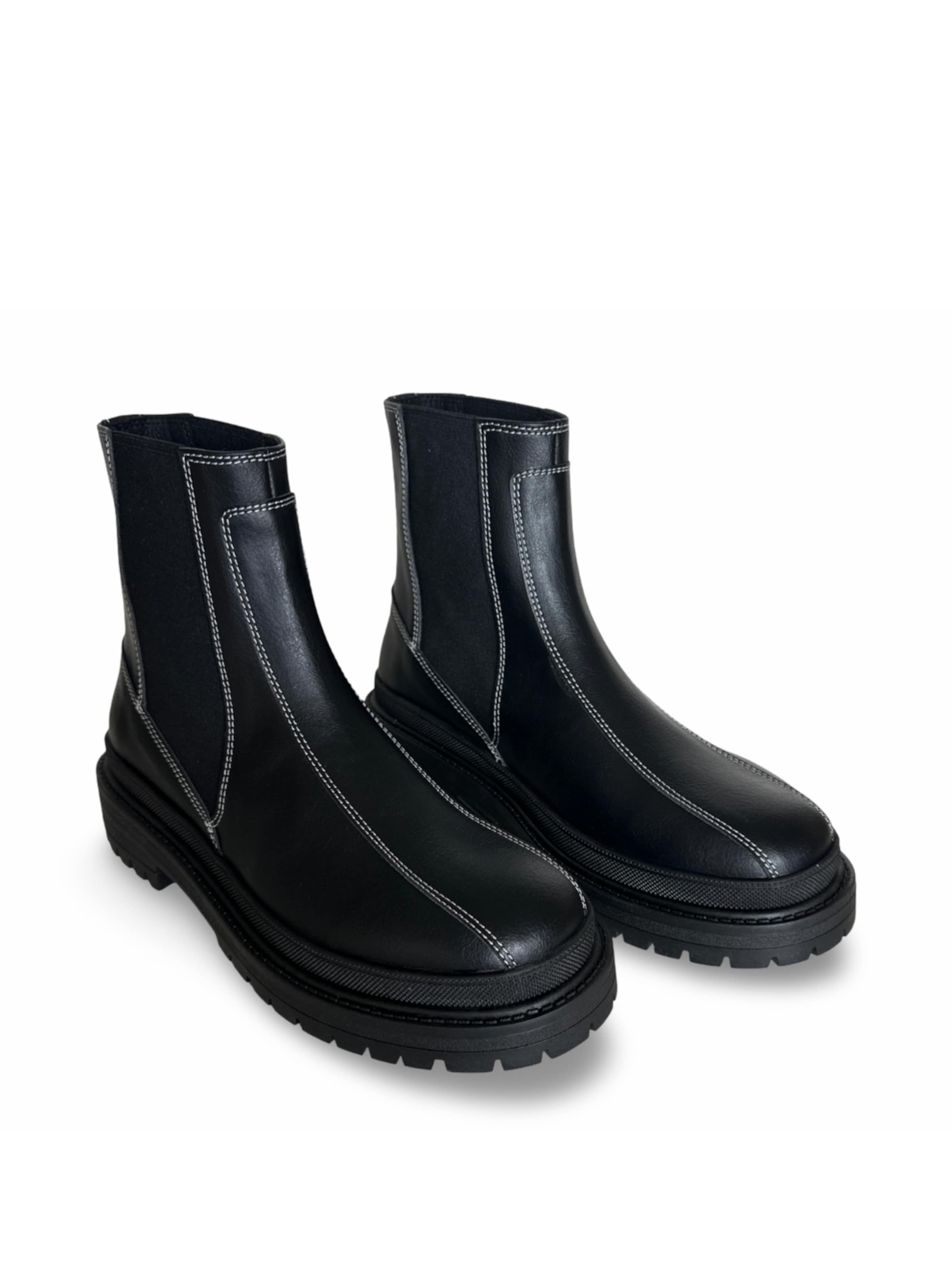 nae Vegan Shoes - Botas chelsea 'Abril' em preto