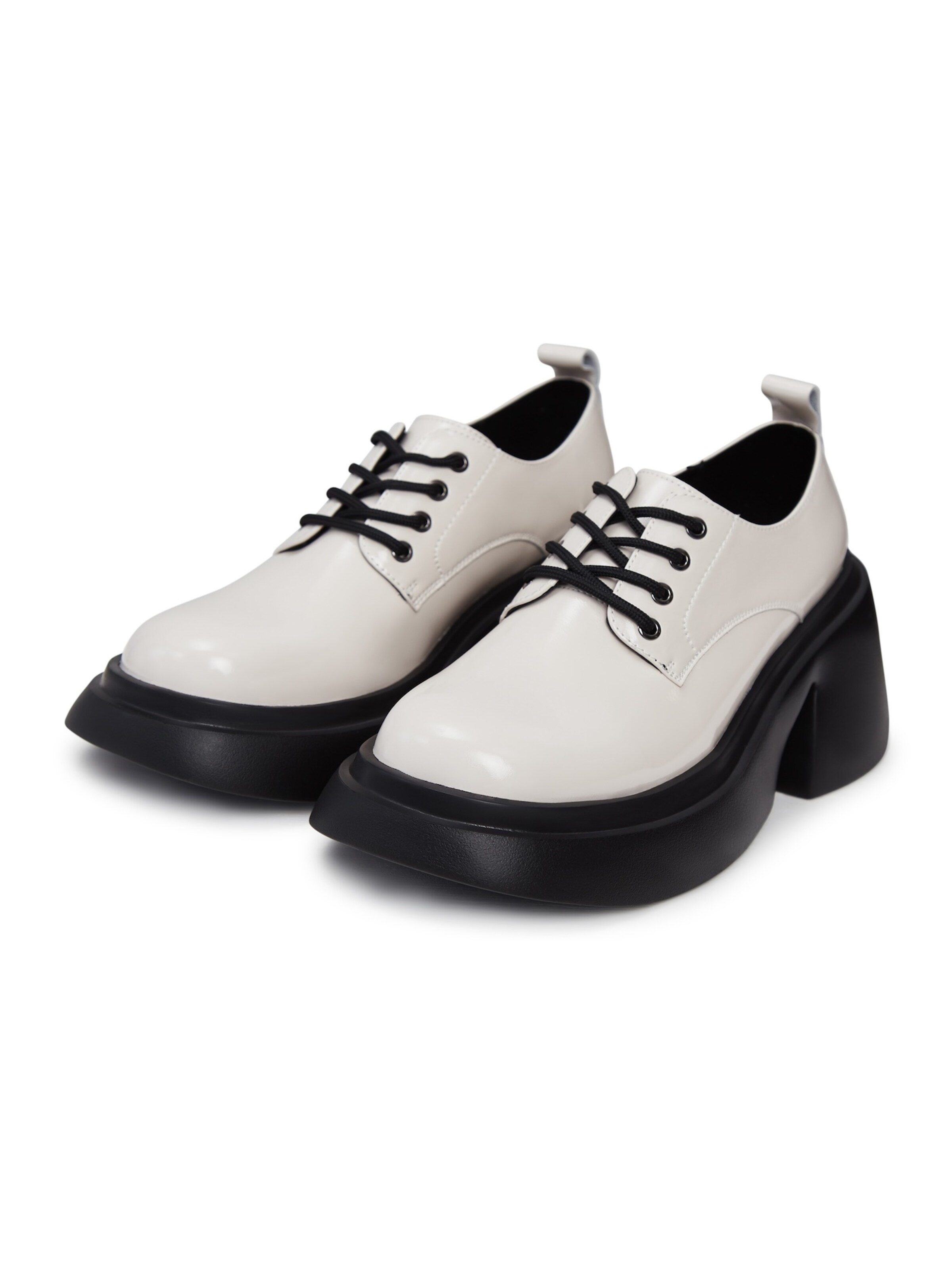 CESARE GASPARI Athletic Lace-Up Shoes in White