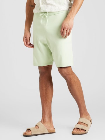 Regular Pantalon 'TELLER' SELECTED HOMME en vert : devant