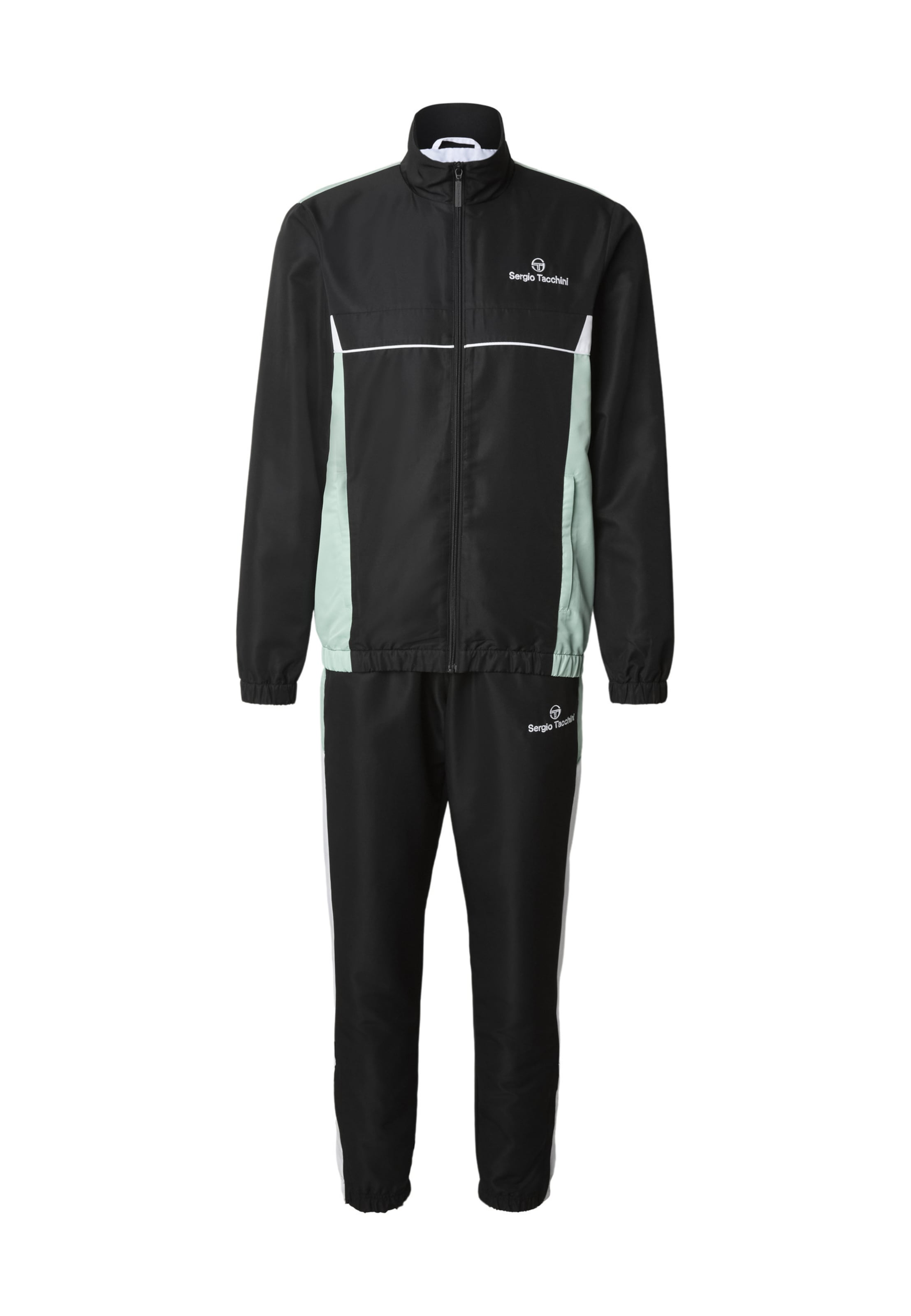Sergio Tacchini Tracksuit 'Granada' in Black: front