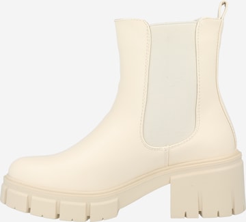 ABOUT YOU Chelsea boots 'Olivia' i vit