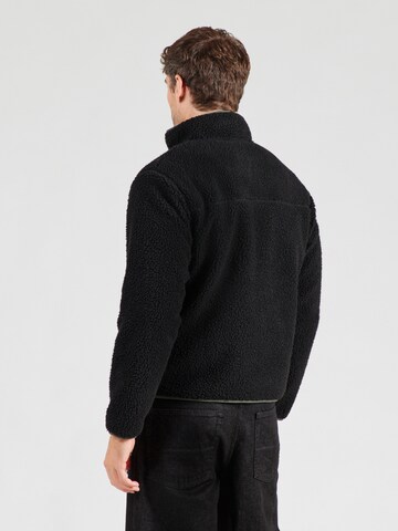Superdry Fleece jas in Blauw