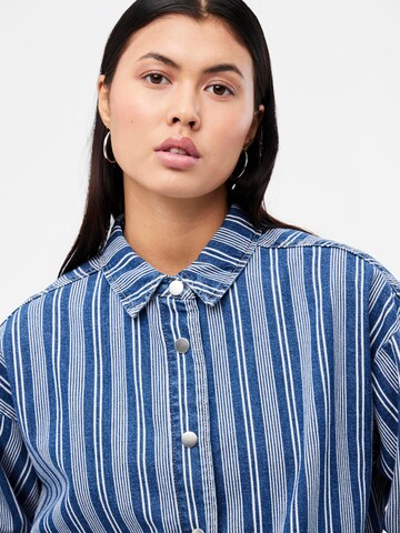 Camicia da donna 'JUBEL' di PIECES in blu