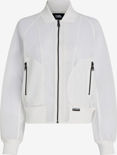 Karl Lagerfeld Between-season jacket in Black / White, Item view