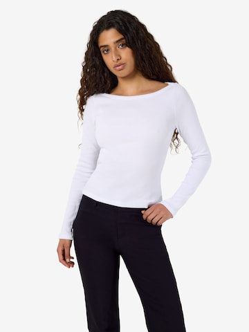 Noisy may - Camiseta 'NMMaya' en blanco
