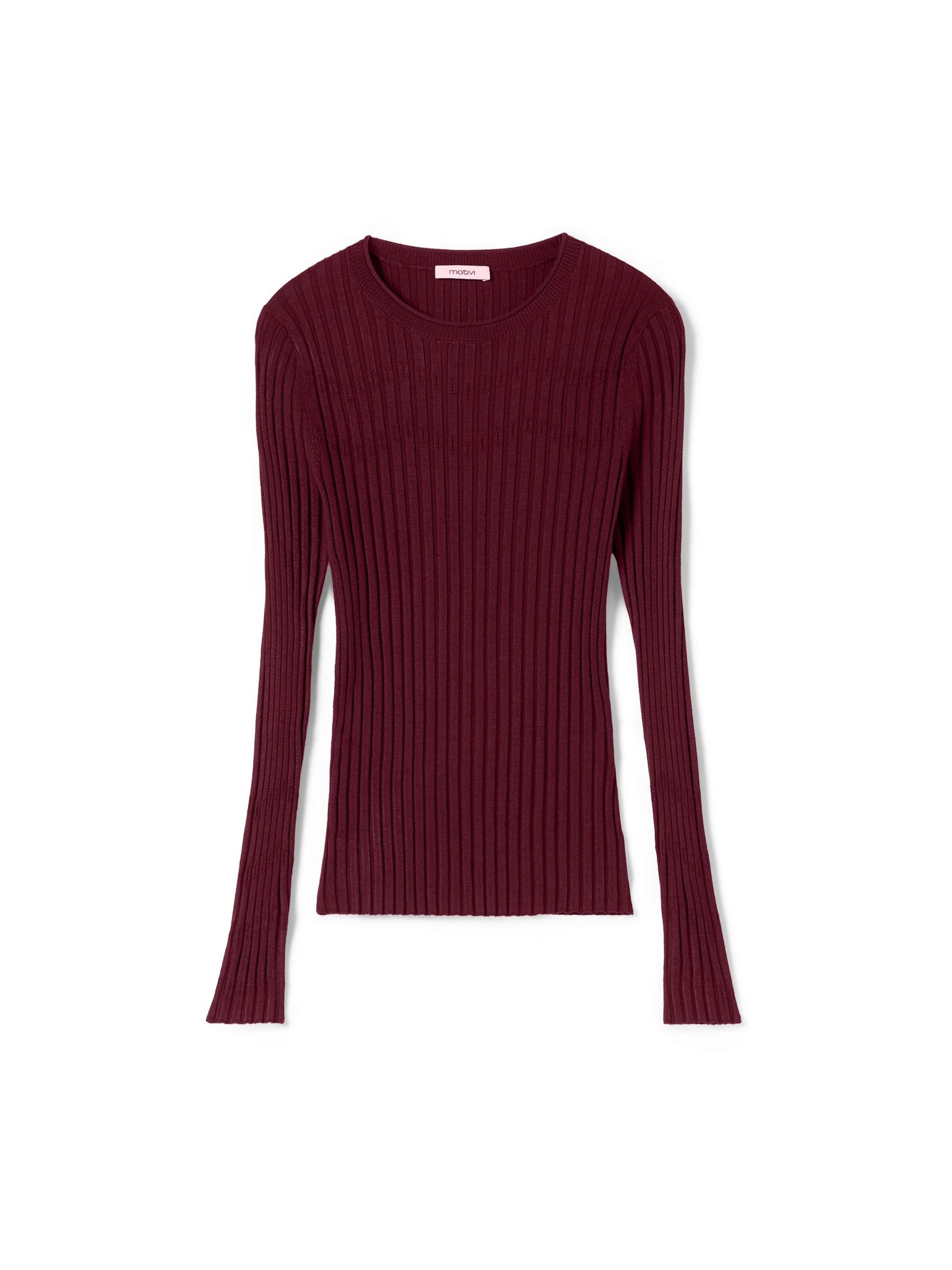 Pullover di MOTIVI in rosso: frontale