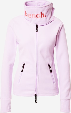 BENCH - Chaqueta polar en lila: frente