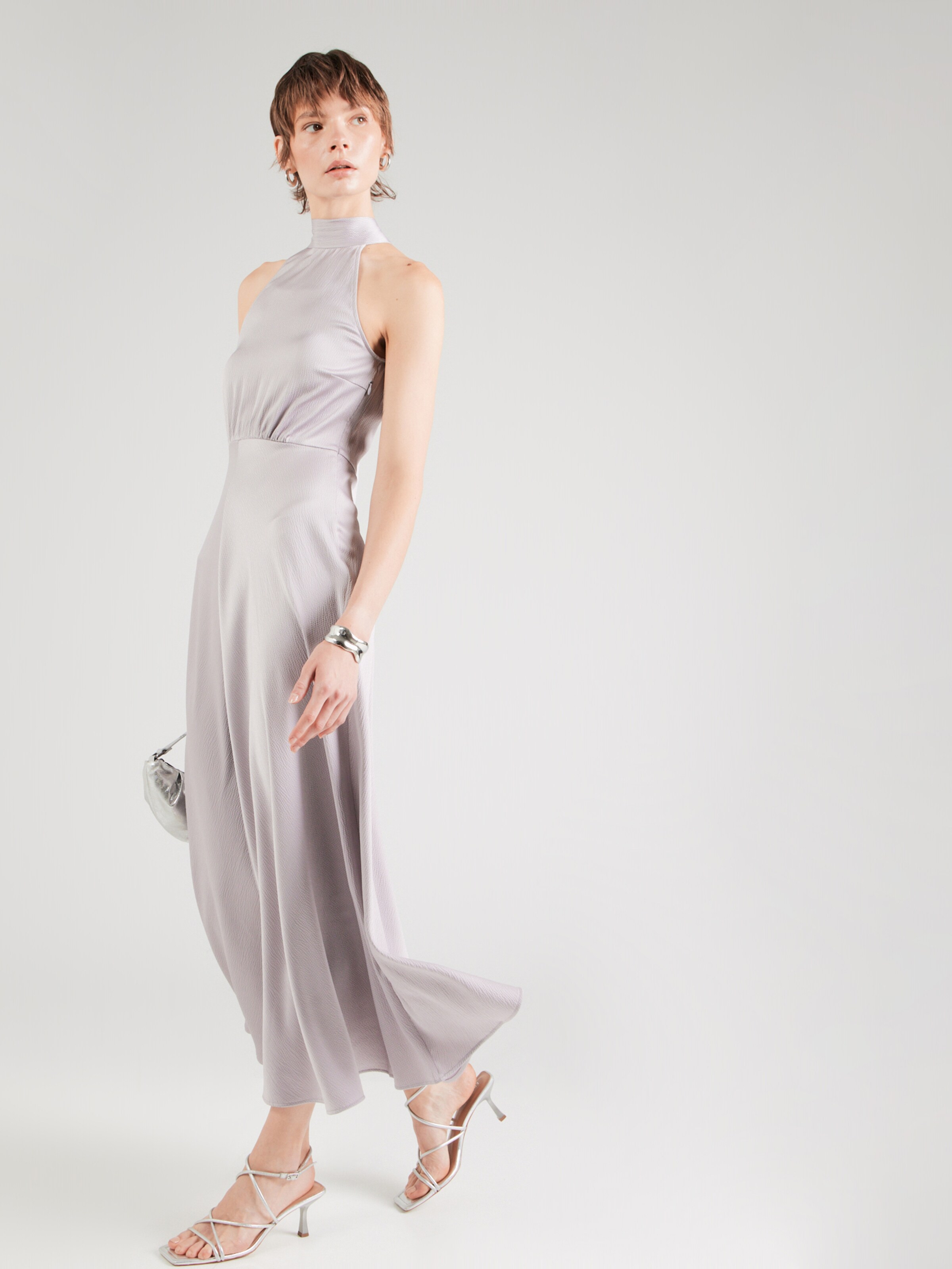 Light gray evening skirt online