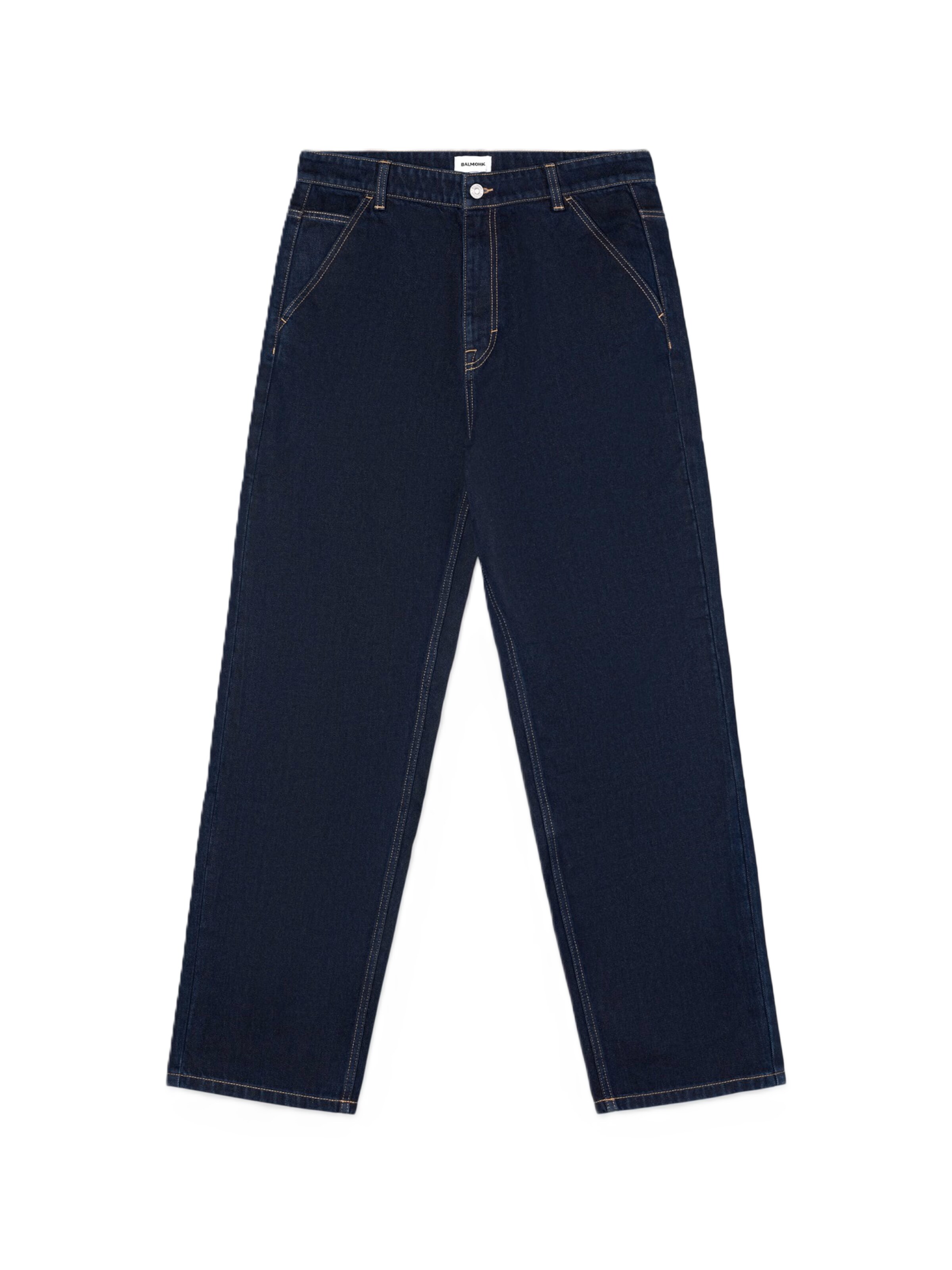 BALMOHK Baggy Jeans 'ALBERTO' in Blue: front