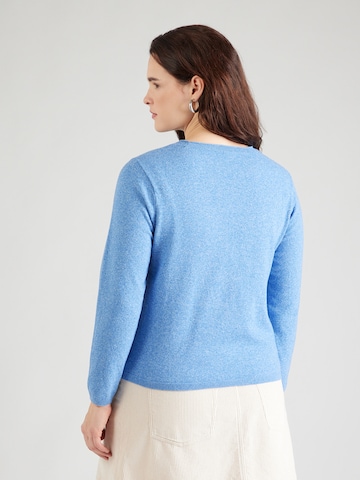 ONLY Carmakoma Sweter 'CARLOYAL' w kolorze niebieski