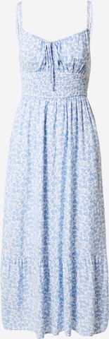 HOLLISTER Letné šaty - Modrá: predná strana