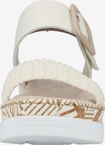 Rieker Sandal 'V3950' i beige