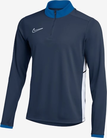 NIKE Sweatshirt 'Academy 25 Drill' in Blue: front