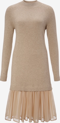 Aniston CASUAL Dress in Beige: front