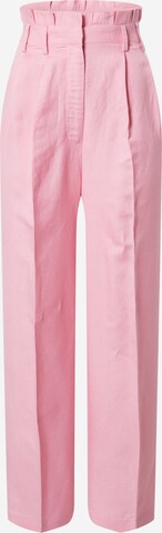 Loosefit Pantalon à pince 'Becky' EDITED en rose : devant