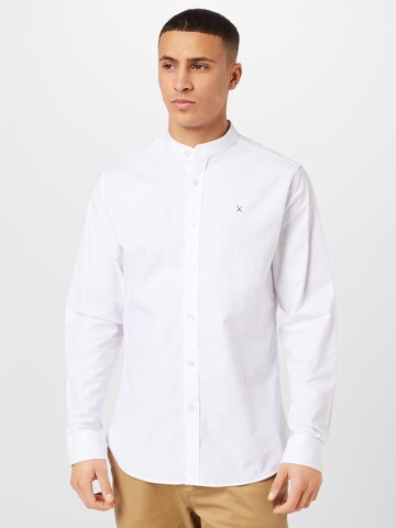 Coupe regular Chemise Clean Cut Copenhagen en blanc : devant