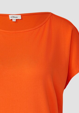 T-shirt s.Oliver en orange