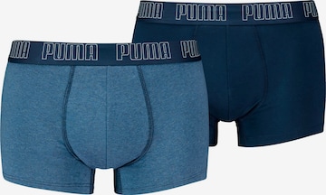 PUMA Boxerky – modrá: přední strana