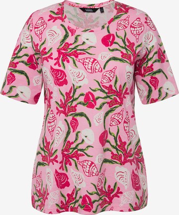 Ulla Popken Shirt in Roze: voorkant