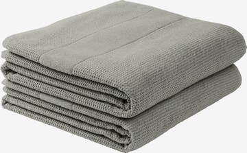SCHIESSER Shower Towel 'Turin' in Grey: front