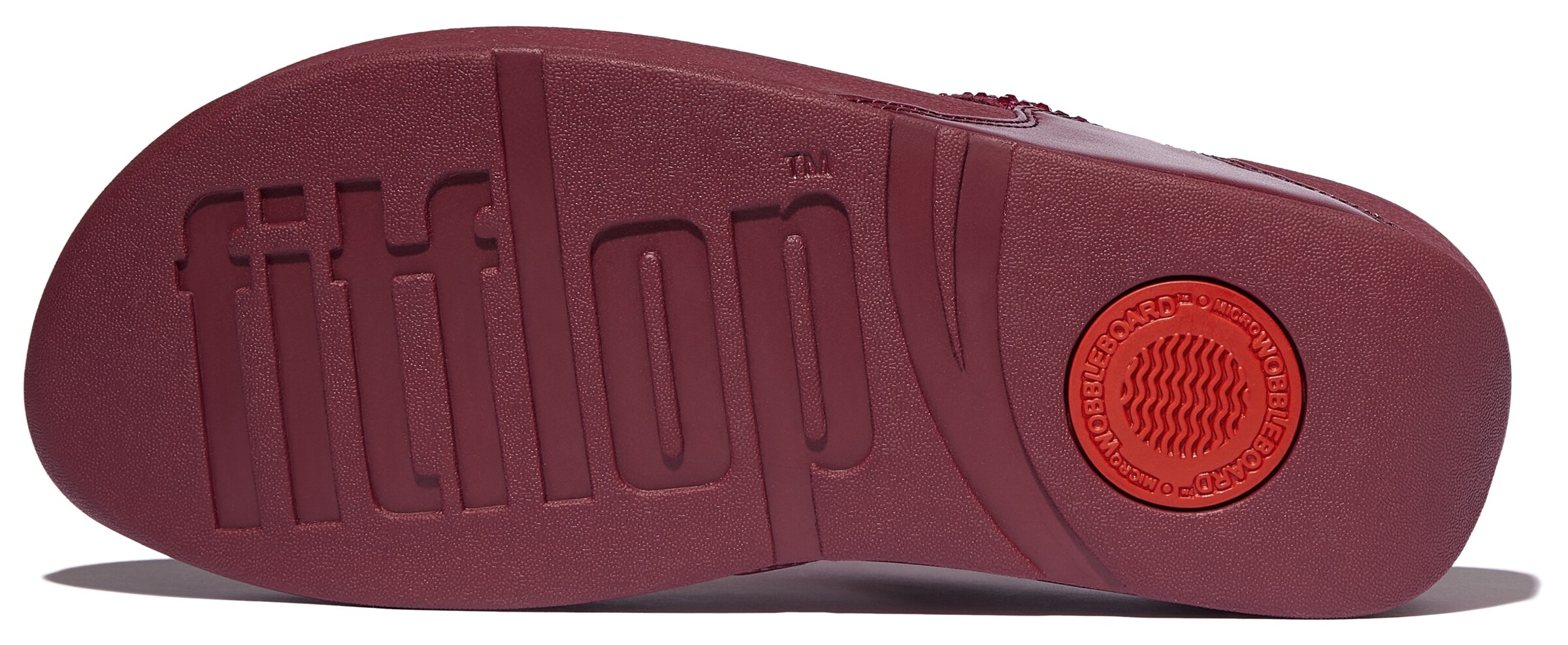 FitFlop T-Bar Sandals in Red