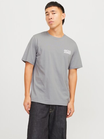 JACK & JONES Tričko – šedá: přední strana
