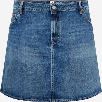 Tommy Jeans Curve Skirt in Navy / Blue denim / Red / White, Item view