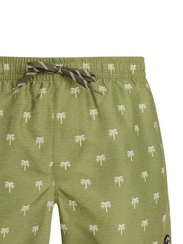 PROTEST Board Shorts 'PRTMascot' in Green