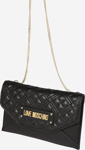 Love Moschino - Mala de ombro em preto: frente