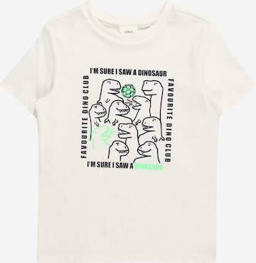 s.Oliver Shirt in Weiß: Vorderseite