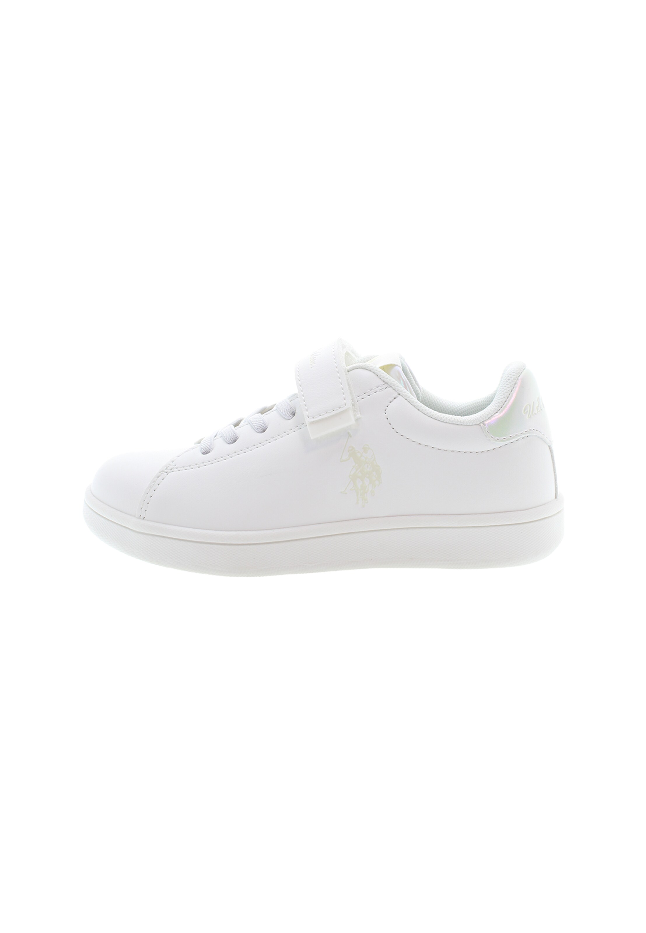 Sneaker di U.S. POLO ASSN. in bianco: frontale