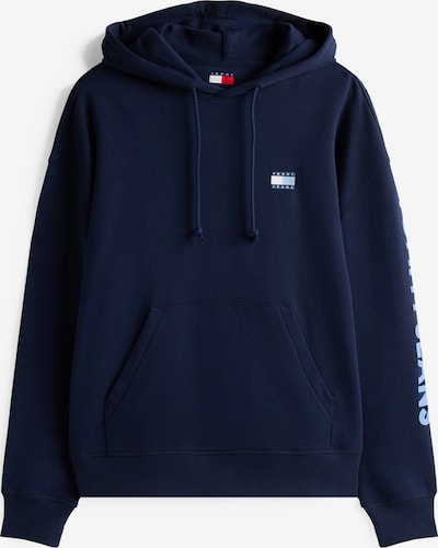 Megztinis be užsegimo 'New Classics' iš Tommy Jeans, spalva – šviesiai mėlyna / tamsiai mėlyna, Prekių apžvalga