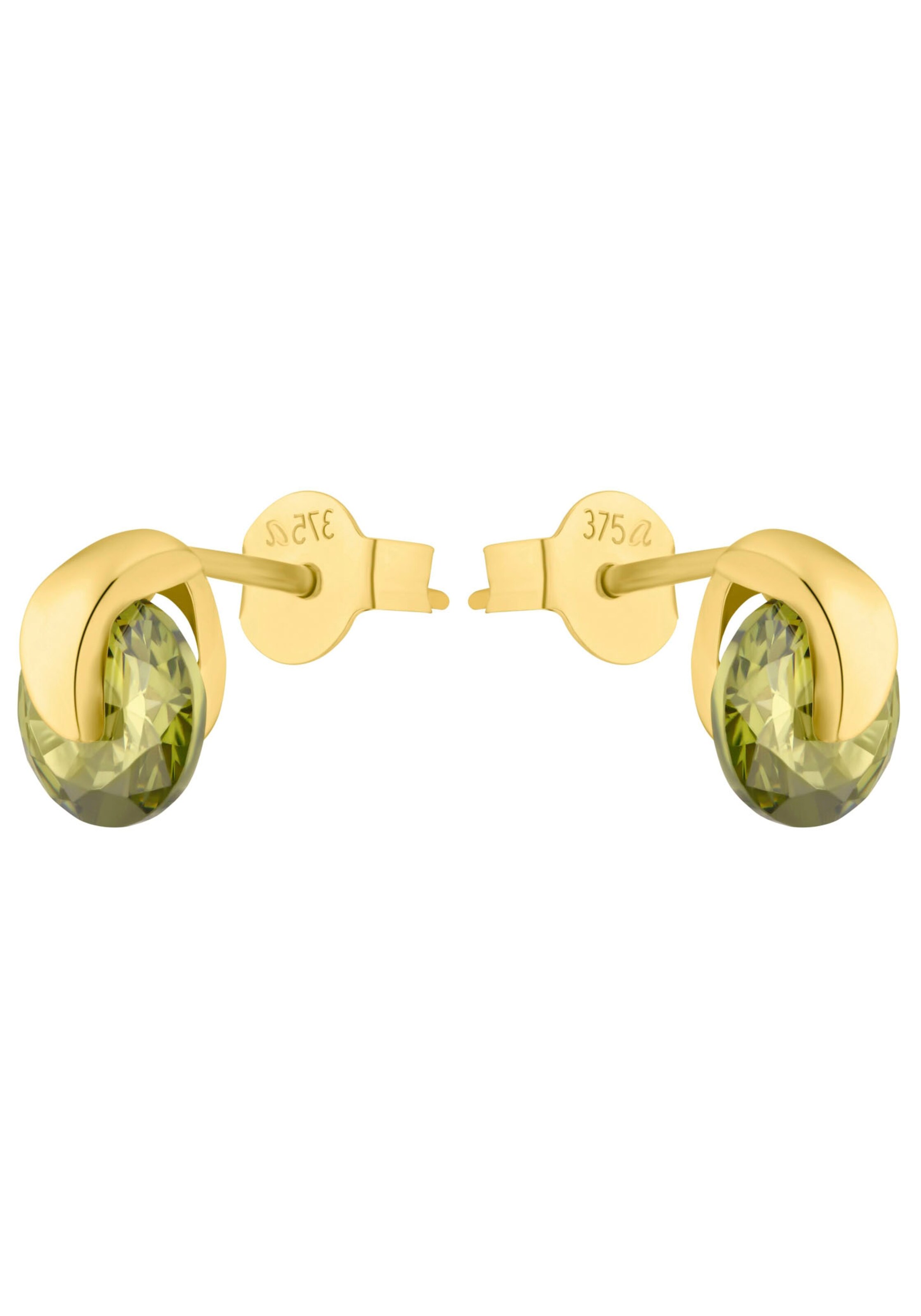 AMOR Ohrringe in Grün