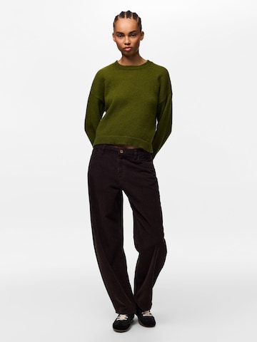 PIECES Sweater ' PCFie' in Green