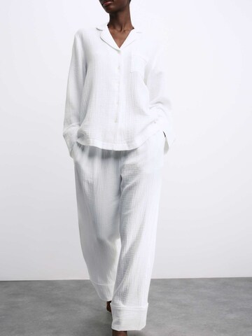 Marks & Spencer Pyjama in Weiß: Vorderseite