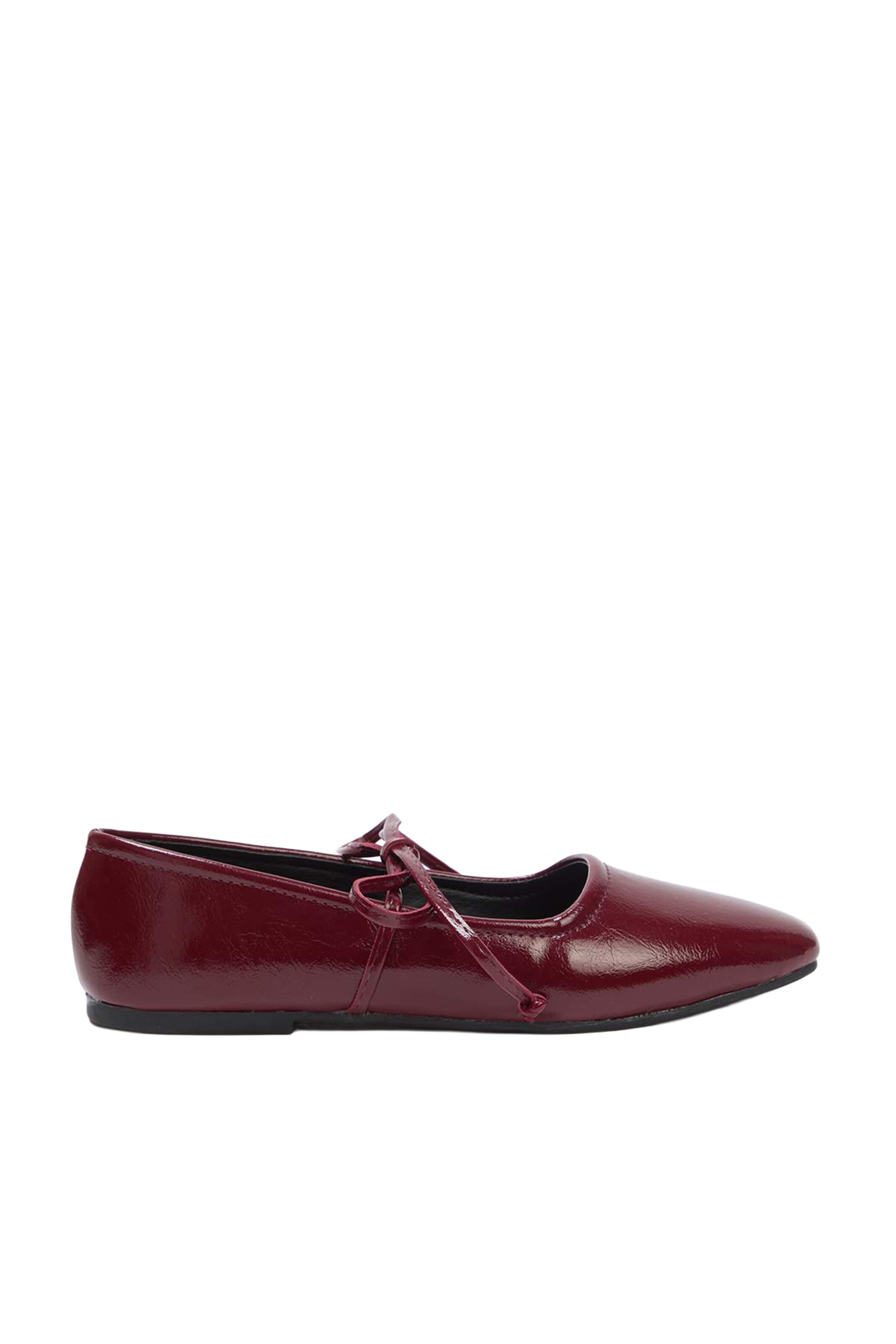 Trendyol Strap ballerina in 36 in Wine red, Item view