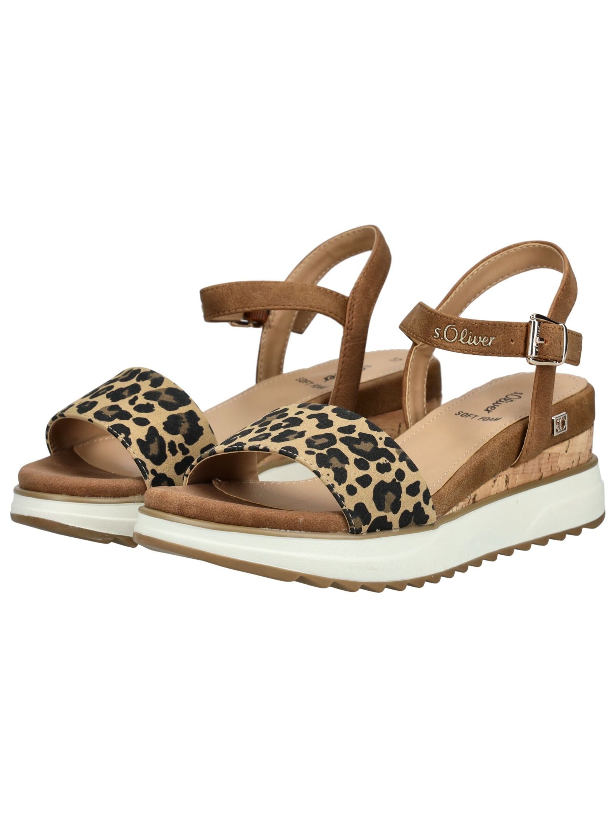 s.Oliver Sandale in Braun