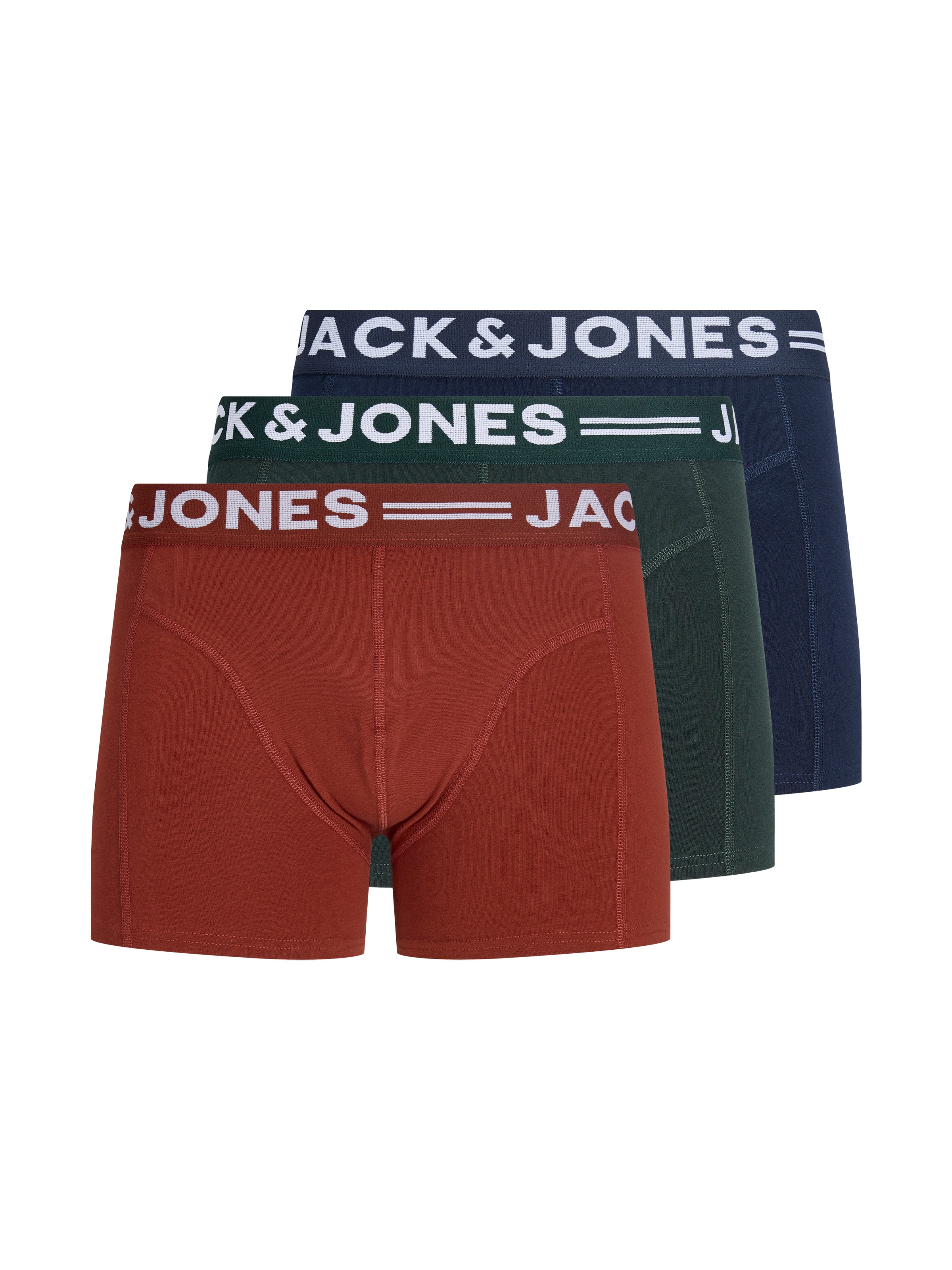 Jacks & Jones Boxershorts 'JJSense' in Blauw: voorkant