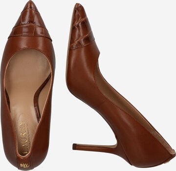 Pumps de la Lauren Ralph Lauren pe maro