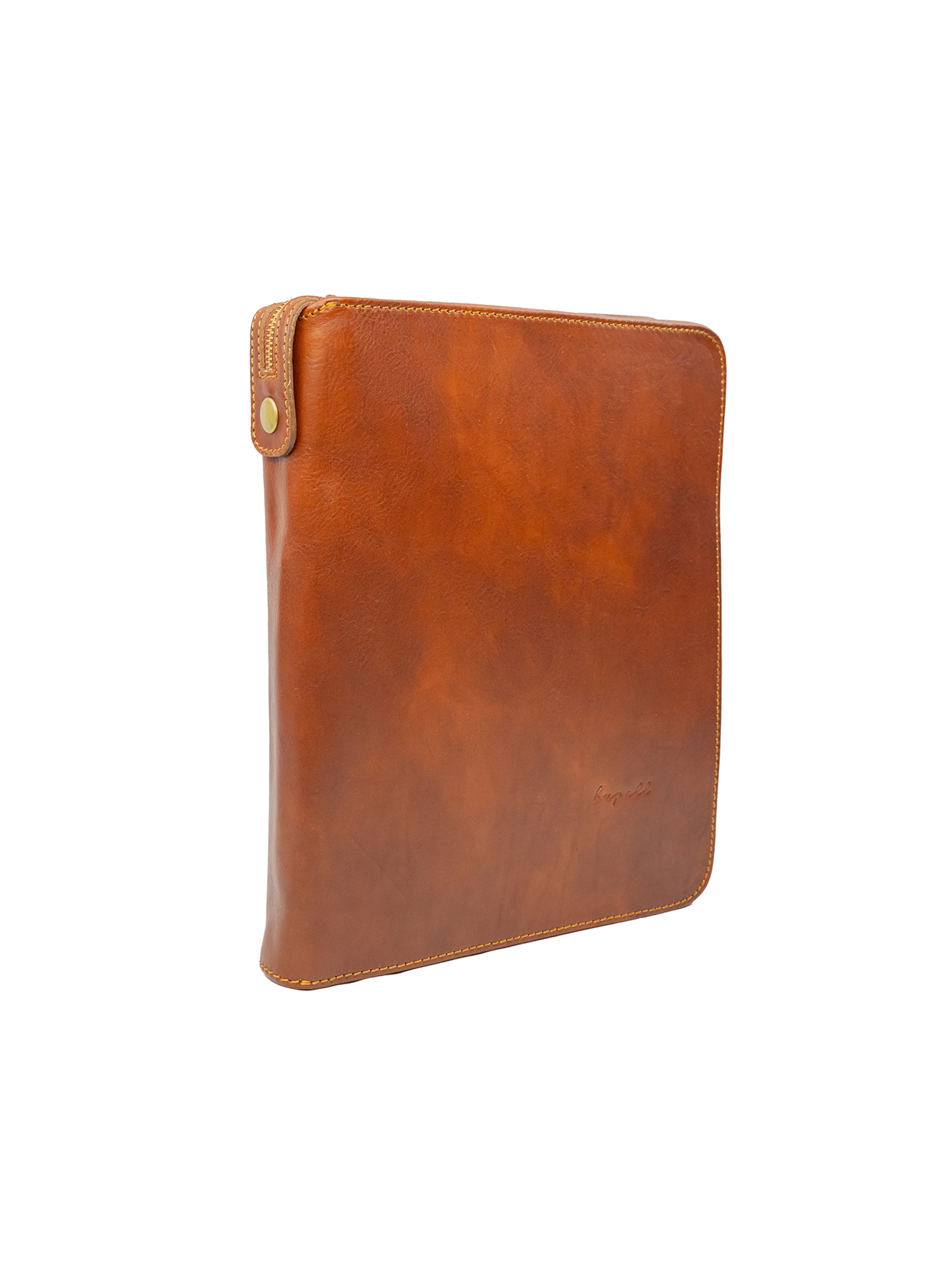 bupell Aktentasche 'Tonio' in Braun: Vorderseite