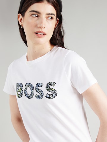 Maglietta di BOSS in bianco