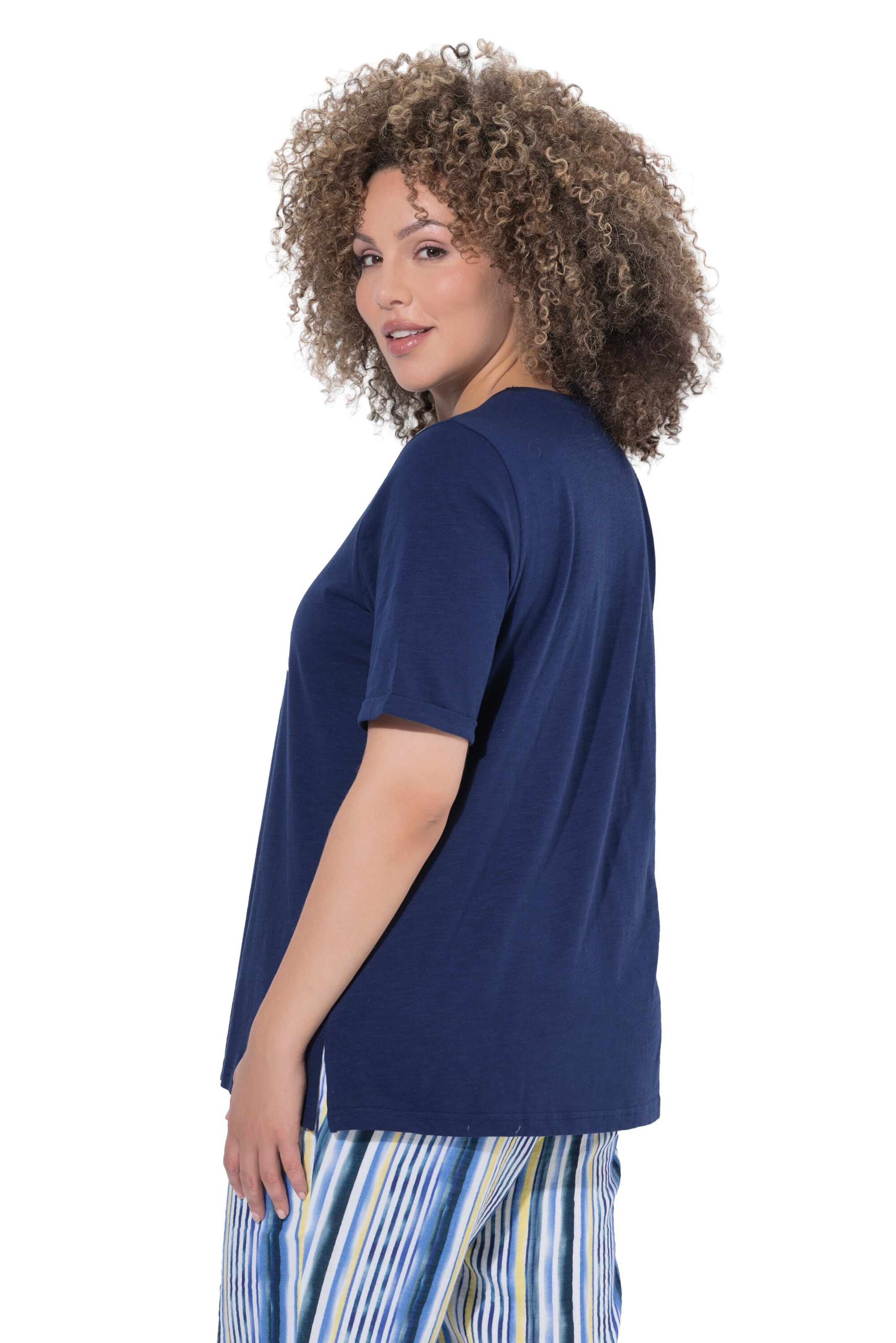 Ulla Popken Shirt in Blue