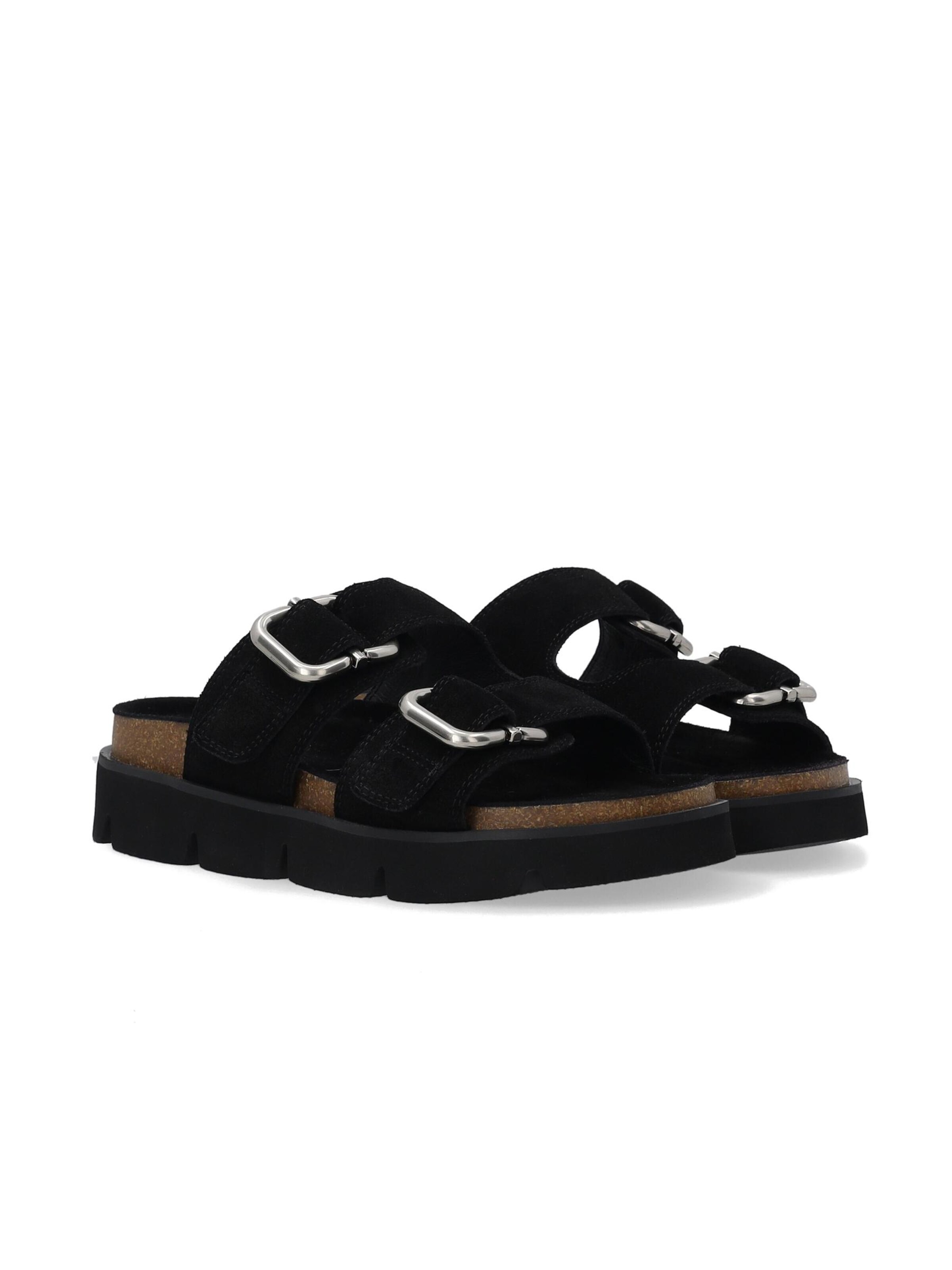 VENEZIA Mules 'Venezia' in Black: front