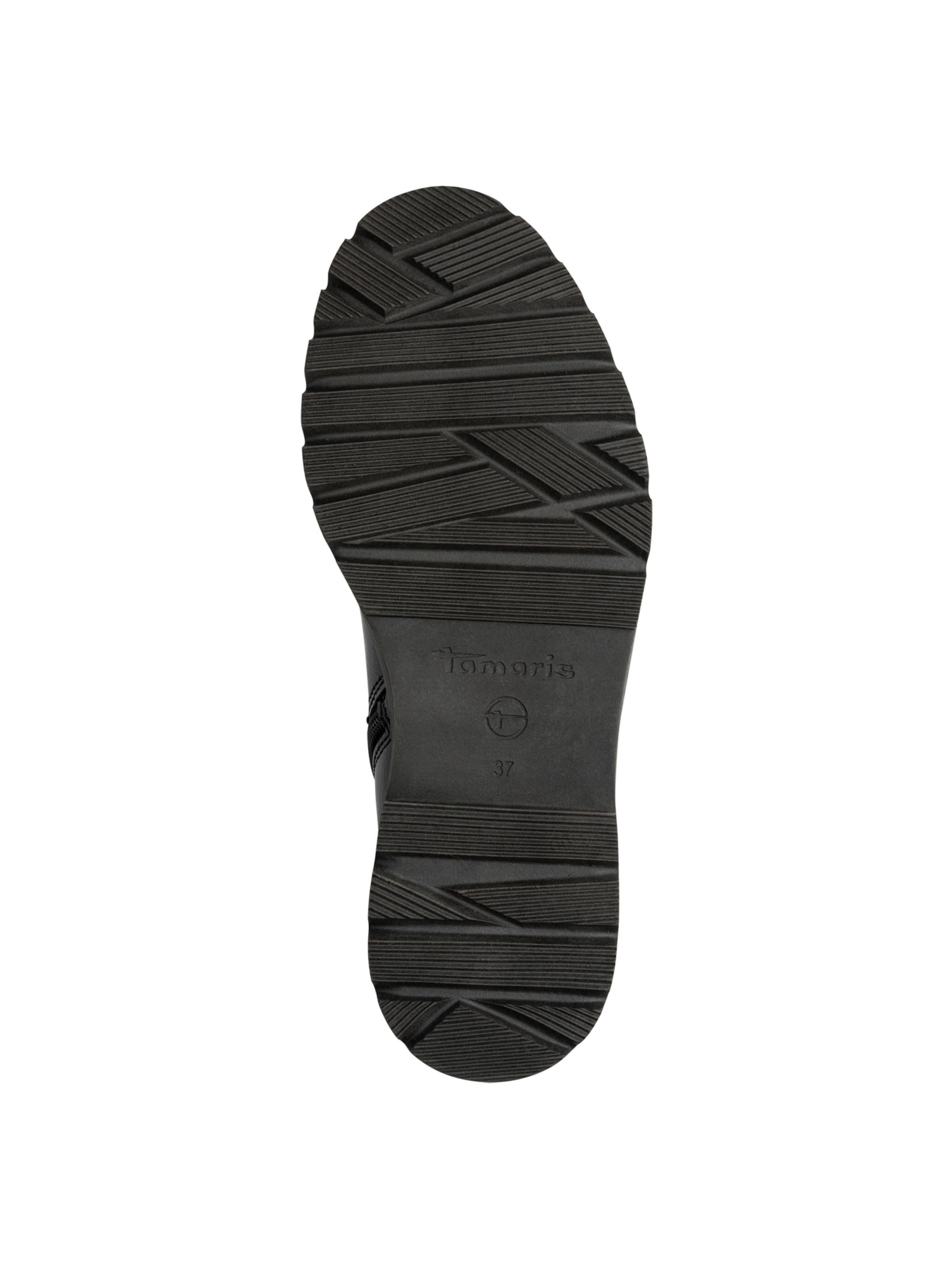 Tamaris Schnürstiefelette in Schwarz