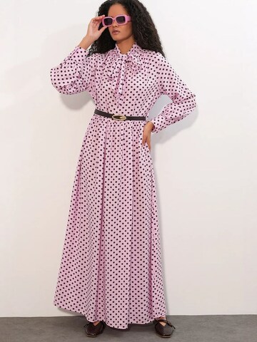 Bigdart Jurk 'Maxi' in Roze: voorkant