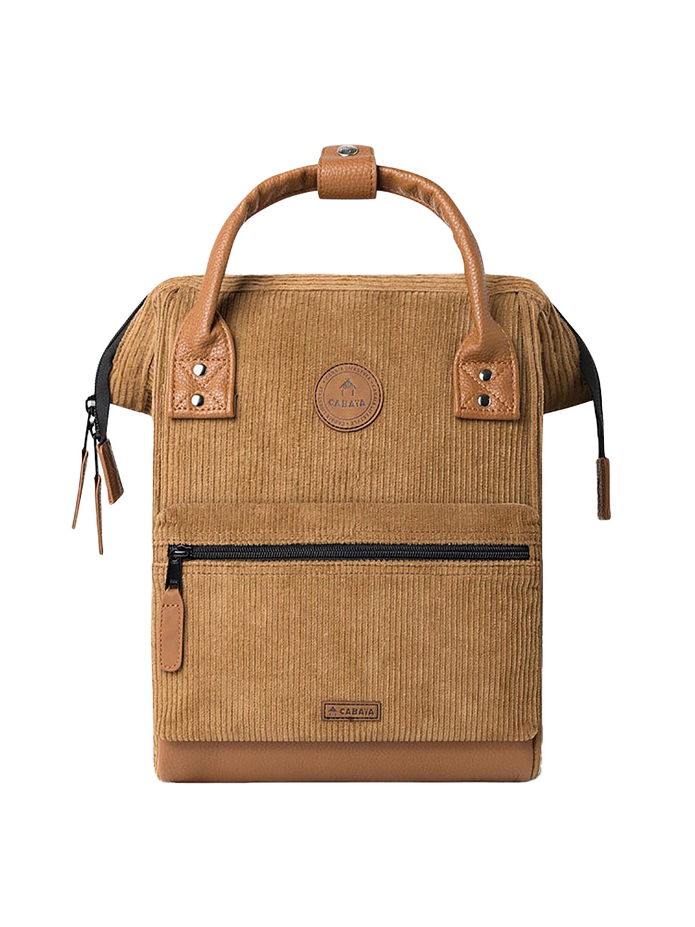 Cabaia Backpack 'Dubai S' in Beige: front