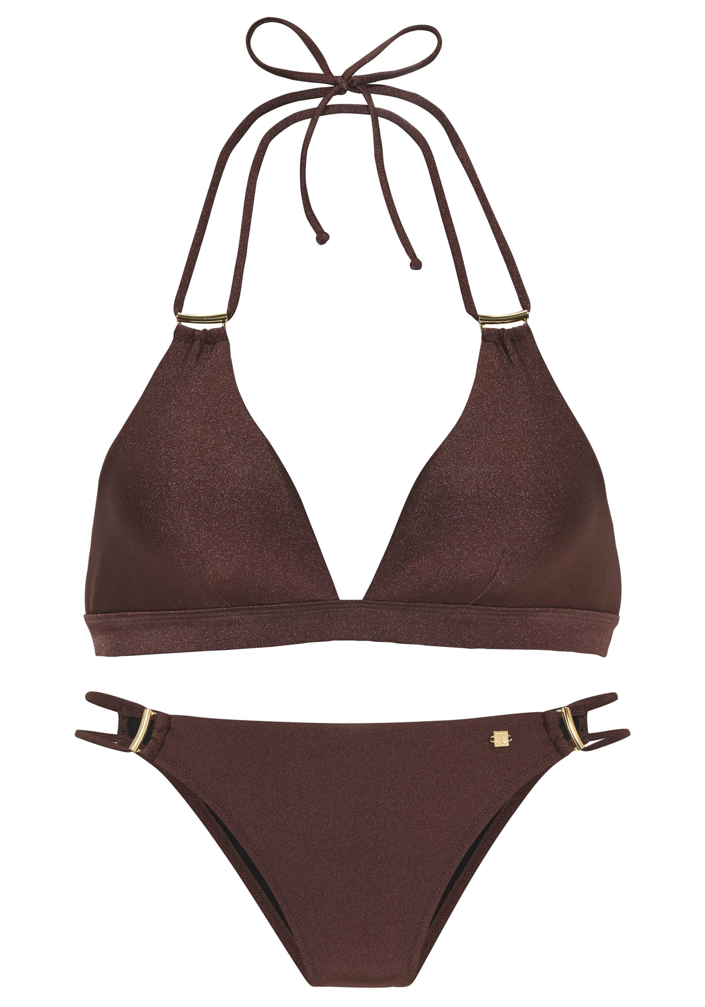 Bikini JETTE en marron : devant