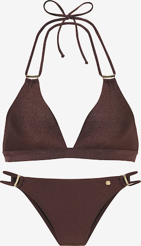 Bikini di JETTE in marrone: frontale