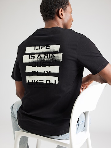 T-Shirt ANTONY MORATO en noir : devant